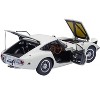 1967 Toyota 2000GT RHD (Right Hand Drive) White 1/18 Model Car by Autoart - 2 of 4
