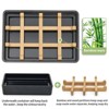 Aoibox Bamboo Soap Dish for Shower with Drainage, Wooden Soap Holder for Bathroom, Easy to Clean with Non-Slip Pads, Durable and Stylish - 2 of 4