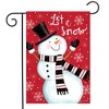 Briarwood Lane Garden Flag 18x12.5 For Outdoor Snowman Celebration Winter Garden Flag Flag For Winter Garden Flag Flags For Outside - 2 of 4