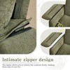 GDFStudio Everley Modern Minimalist Chenille Upholstered 2-Seat Sofa - 4 of 4