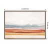 Amanti Art Sierra Hills 01 by Lisa Audit Canvas Wall Art Print Framed 23 x 16-in. - 3 of 4