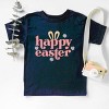 The Juniper Shop Happy Easter With Ears Toddler Short Sleeve Tee - 3 of 4