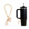 Unique Bargains Round Bow Water Cup Pendant 1 Pc - 3 of 4