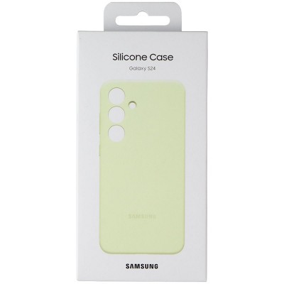 Samsung Silicone Case for Samsung Galaxy S24 - Light Green (EF-PS921TGEGCA)