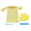 Unique Bargains 100% Cotton Reusable Washable Dust Drawstring Bag 12 Pcs - 3 of 4