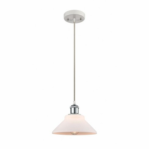 Innovations Lighting Orwell 1 - Light Pendant in  white/polished chrome - image 1 of 1