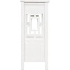 36 Inch Farmhouse Console Table, Farmhouse Entry Table with 4 Drawers, Solid Wood Sofa Table with Shelves for Entryway Living Room Bedroom - 4 of 4