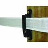 Field Guardian Wood Post - 2" Polytape Nail on Insulator - Black - 2 of 3
