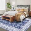 GAOMON Area Rug Vintage Floral Rug Washable Area Rugs for Living Room Non-Slip Low Pile Floor Carpet - 2 of 4