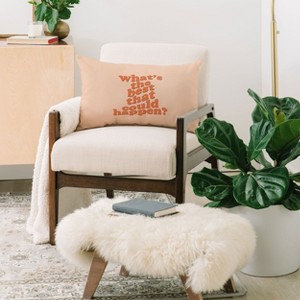 DirtyAngelFace Whats The Best That Could Happen Oblong Throw Pillow - Society6 - 1 of 1