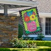 Northlight Bless this Home Bouquet with Vase Outdoor House Flag 28" x 40" - 2 of 4