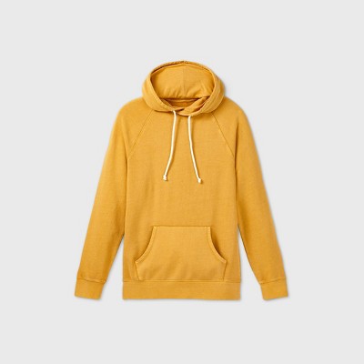 yellow pullover hoodie men's