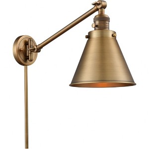 Innovations Lighting 1 - Light Swing Arm Lamp in  Brushed Brass - 1 of 1