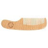 Baby Hair Brush and Comb Set for Newborn – Wooden Baby Brush with Soft Goat Bristle, Cradle Cap Brush for Newborns, Boys and Girls, Eco-Friendly - 4 of 4
