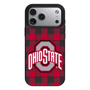 NCAA Big Ten Universities Plaid MagSafe Compatible Cell Phone Case for Apple iPhone 17 Series - 1 of 4