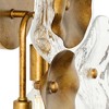 Progress Lighting Loretta 4-Light Wall Sconce Gold Ombre Steel Glass and Metal Leaves - 3 of 4