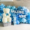 PartyWoo Balloons Light Blue Pearl Baby Pastel Aqua 12 Inch 50 pcs - 3 of 4