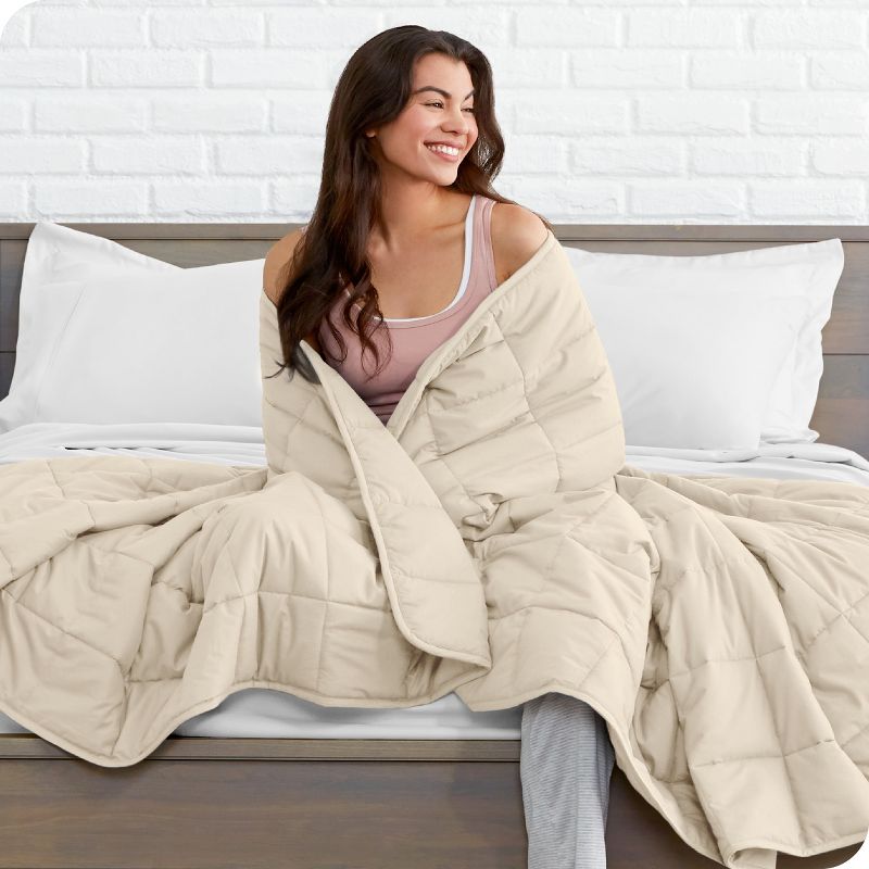 60"x80" 17-22lbs Weighted Blanket by Bare Home, 3 of 7