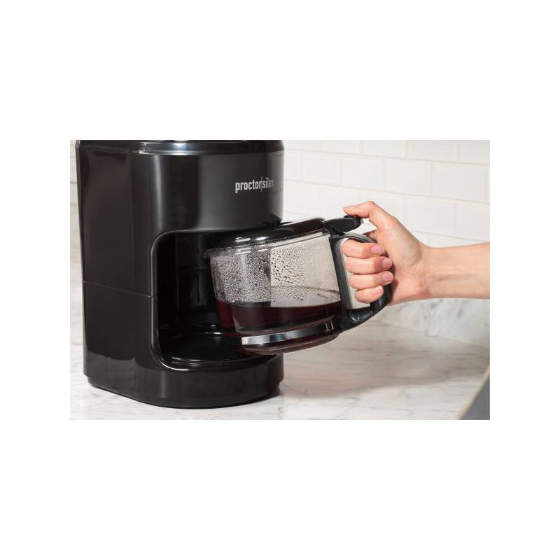 Proctor Silex 10 Cup Coffee Maker Compatible w Smart Plugs - 48351PS, 5 of 6