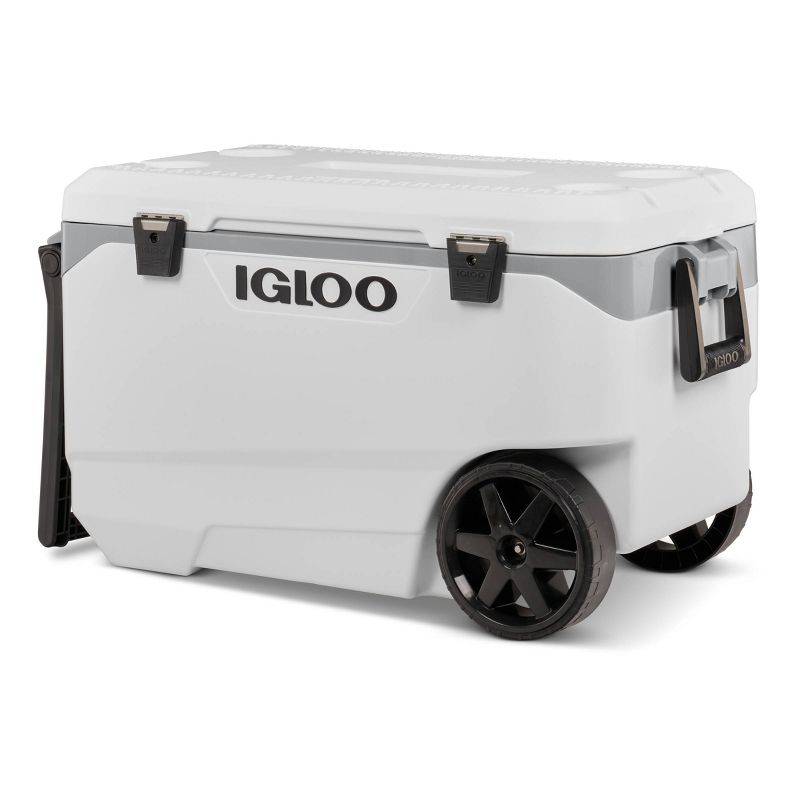 Igloo Flip and Tow 90qt Roller Cooler - White, 6 of 16
