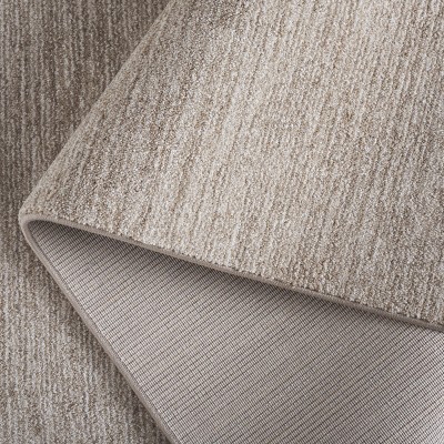 Beige Synthetic Hand-knotted Rectangular 4' x 6' Area Rug