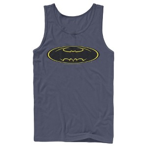 Men's Batman Logo Modern Wing Tank Top - 1 of 3