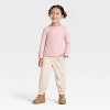 Toddler Girls' Pointelle Long Sleeve T-Shirt - Cat & Jack™ - 3 of 3