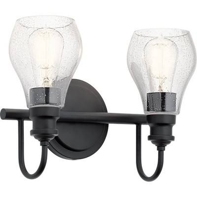 Kichler Lighting Greeier 2 - Light Vanity in  Black