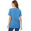 Woman Within Perfect Short-Sleeve V-Neck Tee - 3 of 4