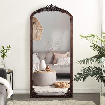 Neutypechic Arch Full-Length Vintage Mirror Decorative Wall Mirror Full Length Mirrors