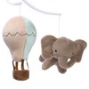 Bedtime Originals Up Up & Away Air Balloon Musical Baby Crib Mobile Soother Toy - 3 of 4