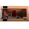2010 International Lonestar Truck Tractor Red Metallic 1/64 Diecast Model by IXO Models - 3 of 4