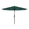 Patio Umbrella with Lights - 10 ft Outdoor Sun Shade Canopy with 32 Solar LEDs - UV 30+ Protection by Nature Spring - 3 of 4