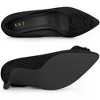 BLISSFUL STEP Women's Pointed Toe Stiletto Heel Slip-on Pumps - 4 of 4