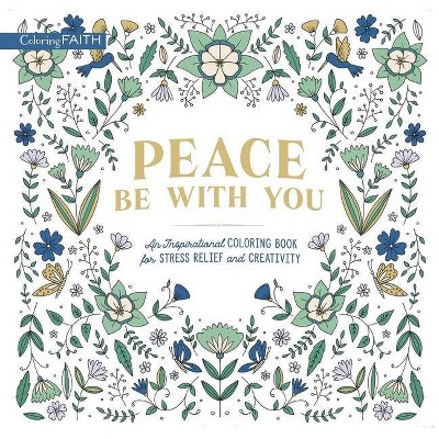 Peace Be with You - (Coloring Faith) by  Zondervan (Paperback)