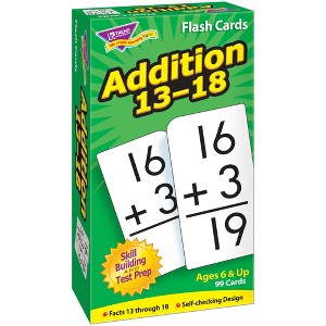 TREND Addition 13-18 Skill Drill Flash Cards - 1 of 4