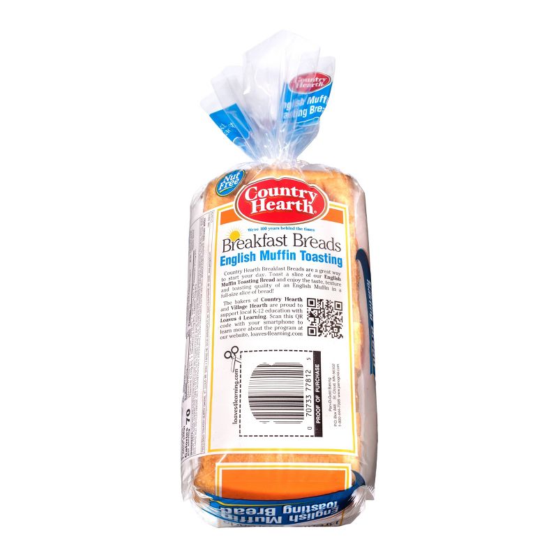 Country Hearth English Muffin Breakfast Breads - 16oz, 4 of 6