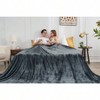 Oversized King Fleece Blanket 120x120 - Soft, Warm Family Blanket for Bed, Couch, Camping Travel - 4 of 4