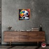 Notoriart Colorful Soccer Sneaker Splash II Soccer Wall Art Framed - 2 of 4