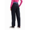 Women's HYBRID TAILORED TROUSERS - Desigual - image 3 of 4