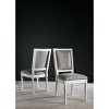 Buchanan 19''H French Brasserie Rectangle Side Chair (Set of 2)  - Safavieh - 3 of 4