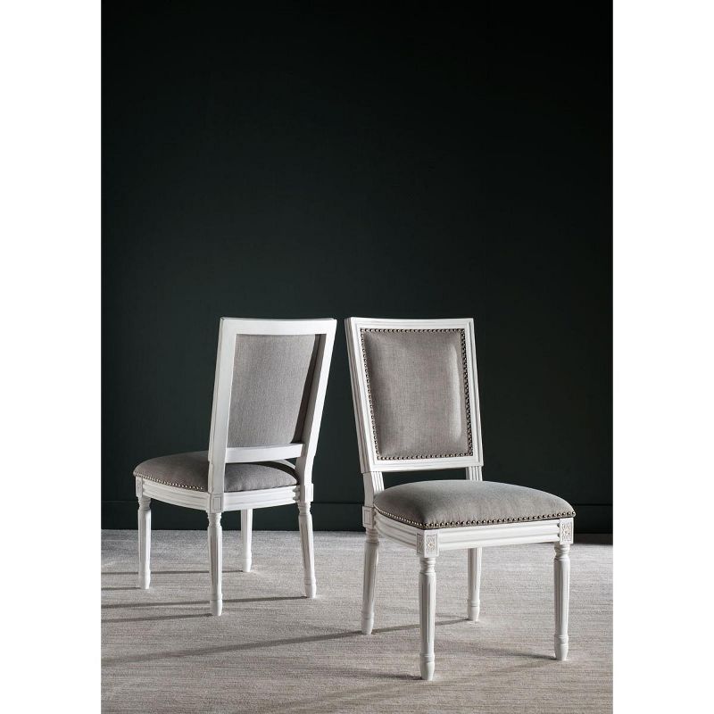 Buchanan 19''H French Brasserie Rectangle Side Chair (Set of 2)  - Safavieh, 3 of 8