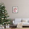 Stupell Industries Floral Valentine's Love Bouquet Black Framed Floater Canvas Wall Art - 2 of 4
