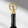 Unique Bargains Bottle Stoppers Zinc Alloy PTR Gold Tone 3.94"x1.50"x0.79" 1 Pc - 2 of 3