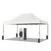 Maggift Canopies and Gazebos, Instant Setup Shade for Camping, Parties or Outdoor Events, Easy to Set Up and Take Down, White，180"*120"*132" - 3 of 4
