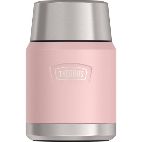 Thermos Icon 16oz Stainless Steel Food Storage Jar With Spoon - Pink :  Target