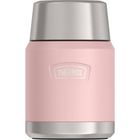 Thermos 16oz Stainless King Food Jar with Spoon - Matte Rose