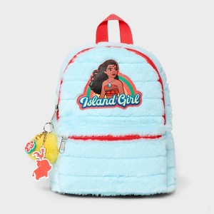 Kids' Moana Island 11" Mini Backpack - Blue - 1 of 4