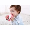 Smily Mia Nora the Narwhal Soft Silicone Baby Teether, Baby Teething Toy with Two Handles, Helps Relieve Teething Pain - 2 of 4