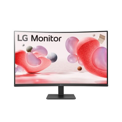 Refurbished: LG 32MR50CS-B 32" FHD Curved 100Hz Monitor - Manufacturer Refurbished